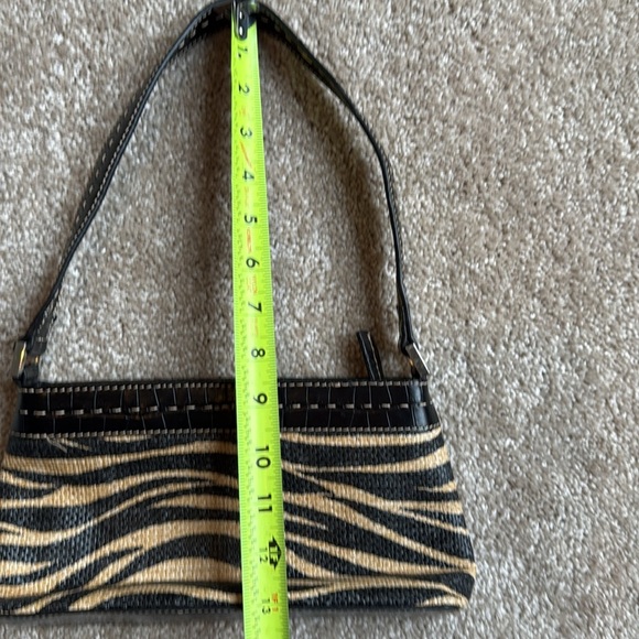 Franco Sarto zebra print purse handbag - Picture 8 of 9